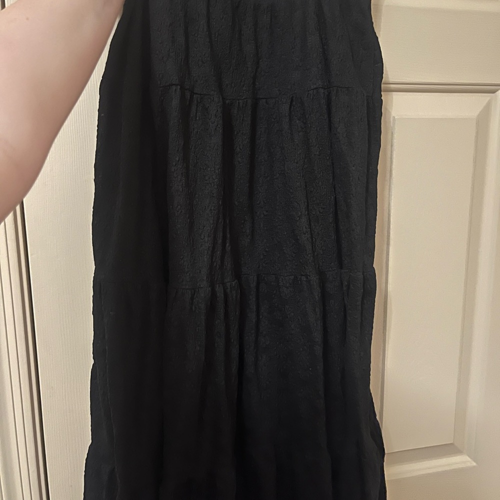 Elegant Black Long Skirt